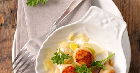 Recette Cookeo Coquilles Saint Jacques Et Poireaux Marie Claire