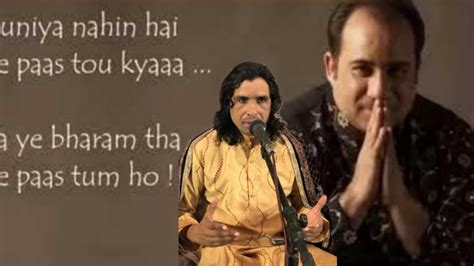 Kabhi Kabhi Ye Song Ustad Rahat Fateh Ali Khan Ma Afzal Ali Khan Qawwal