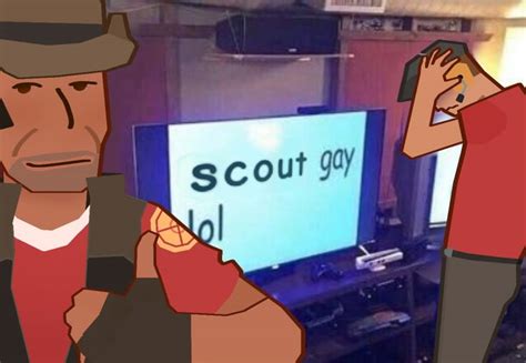 Scout Gay Lol Team Fortress 2 Team Fortess 2 Team Fortress