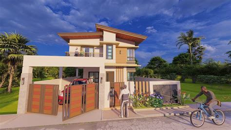 Modern Bungalow House 3D model | CGTrader