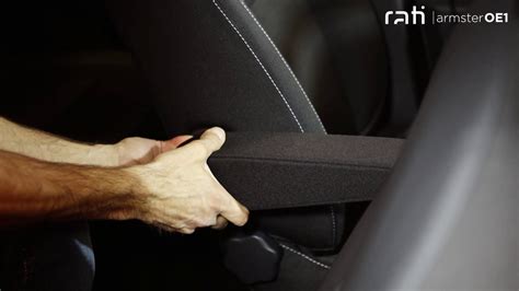 Installation Of Rati Armster Oe Armrest For Dacia Sandero Logan