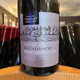 2016 DOMAINE THEULOT JUILLOT LA CAILLOUTE 1ER CRU MONOPLOE MERCUREY