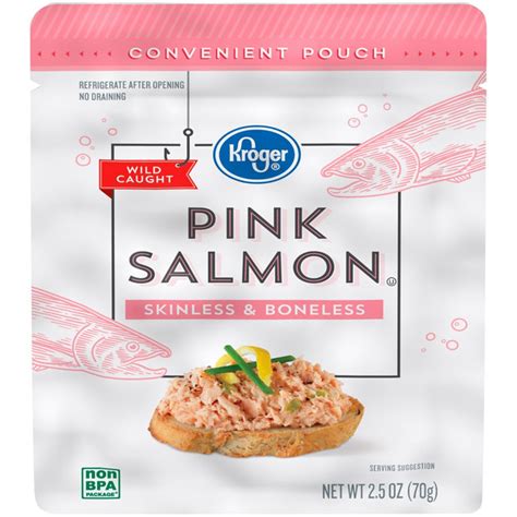 Kroger Kroger Pink Salmon Skinless And Boneless Pickup Instacart