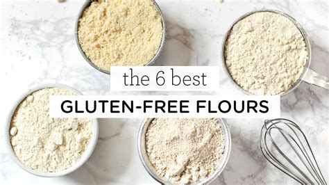 6 Best Gluten Free Flours ‣‣ For All Your Baking Recipes The Busy