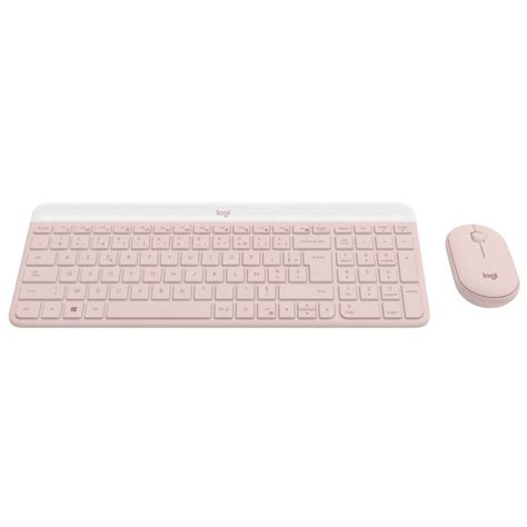 Ensemble Clavier Souris Sans Fil Logitech Mk Slim Disposition