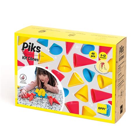 Oppi Piks Kegel Kit Kreativ Spielen Kindermaxx