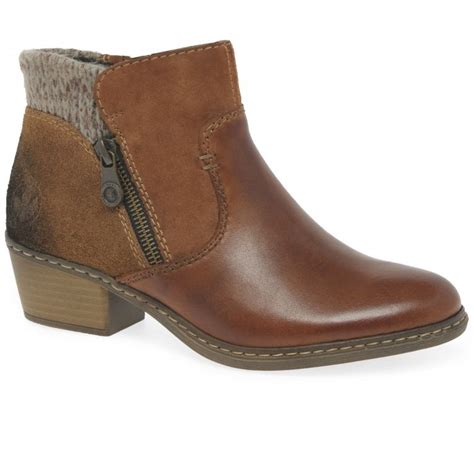 Rieker Casper Womens Ankle Boots Charles Clinkard