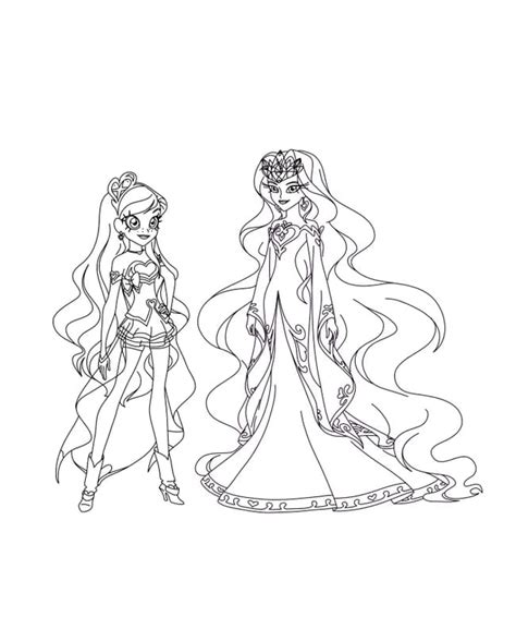 21 Lolirock Coloring Pages SenayNaayel