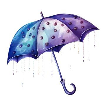 Cozy Showers Rainy Day Umbrella Art Umbrella Clipart Umbrella