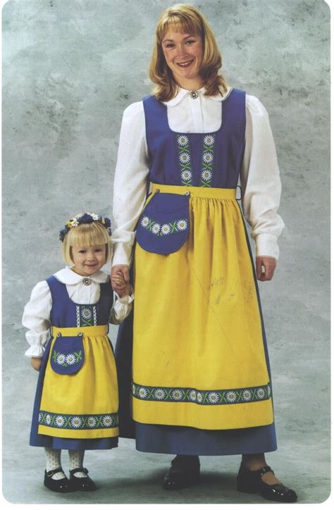 Swedish National Costume Swedish Clothing Swedish Dress Sweden Costume