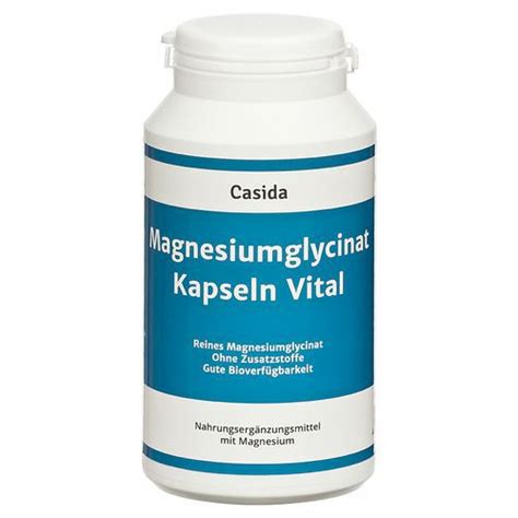 Magnesium Glycinat Kapseln Vital St Homoempatia Versandapotheke