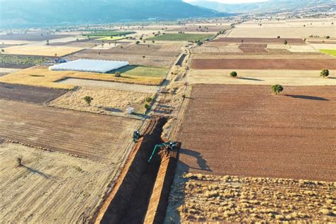 Denizli Ovalar Nda Bin Metre Tahliye Kanal A Ld Denizli Haber