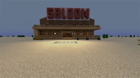 Saloon Bar Minecraft Map