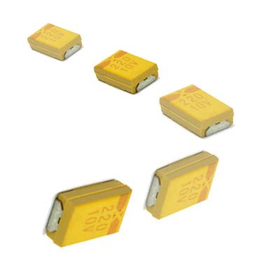 SMD Tantalum Capacitor, RoHS Solid Tantalum Capacitor, Chip Capacitor ...