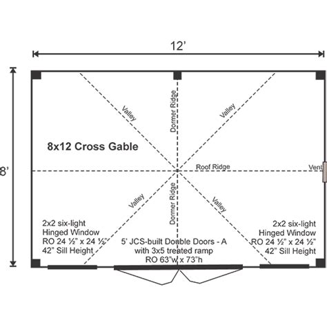 Cross Gable Plans • Jamaica Cottage Shop