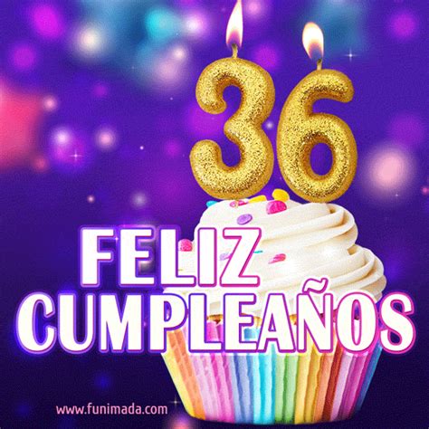 Feliz cumpleaños 36 tarjeta de felicitación Funimada