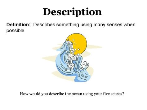 text structures description description definition describes