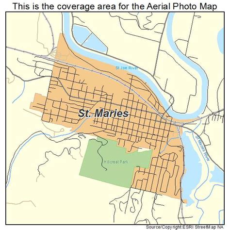 St Maries Idaho Map - Zorah Kiersten