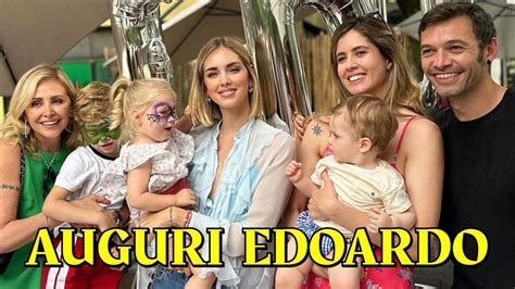 Chiara Ferragni Festeggia Il Nipote Edoardo Che Compie Un Anno