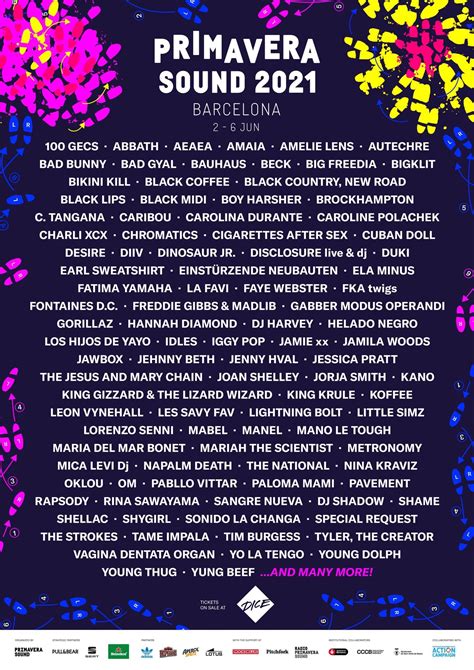 Primavera Sound Barcelona 2024 Lineup Neely Wenonah