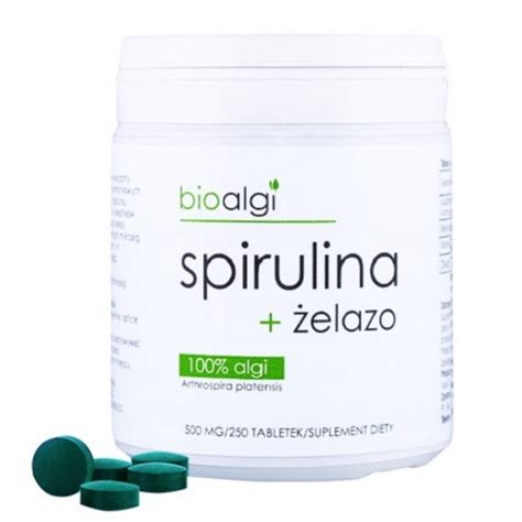 Spirulina Bioalgi Spirulina Elazo Bioalgi Tabletek Tabletki