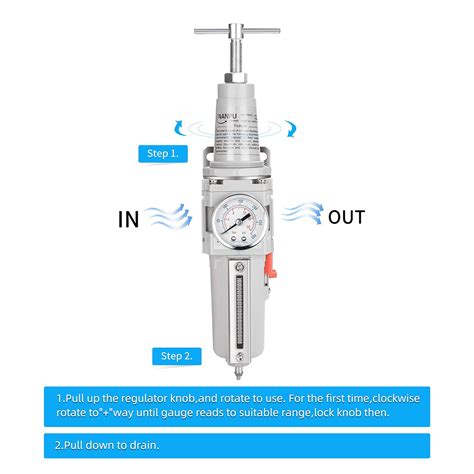 Nanpu Filtro De Aire De Alta Presi N Npt De De Pulgadaregulador
