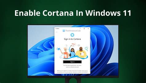 Enable Cortana In Windows 11 Boost Productivity With Voice