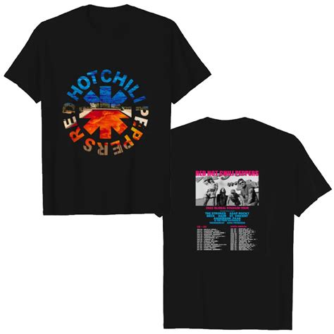 Red Hot Chili Peppers Tour Shirt Sold By Flurry Quixotic Sku Printerval