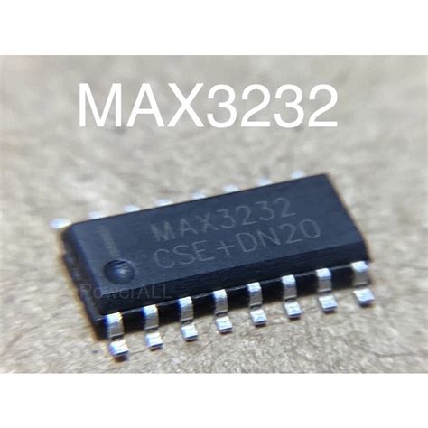 MAX3232 MAX3232ESE 3232 SMD SOP 16 2pcs Multichannel RS 232 Line