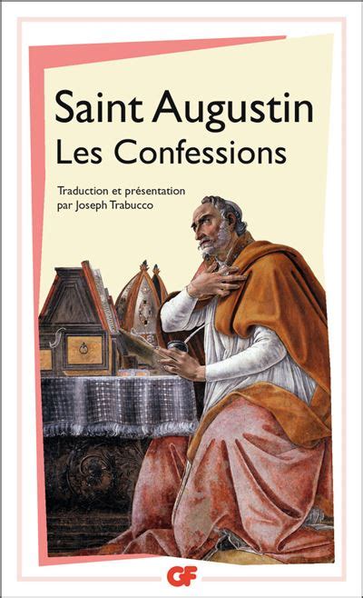 Les Confessions Poche Saint Augustin Augustine Joseph Trabucco