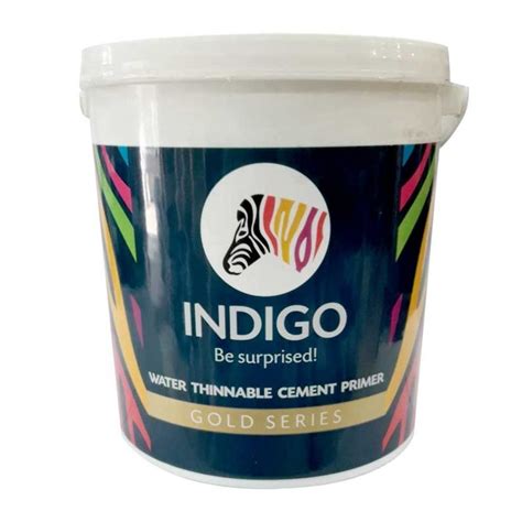 4 Litre Indigo Gold Series Water Thinnable Cement Primer At Rs 794