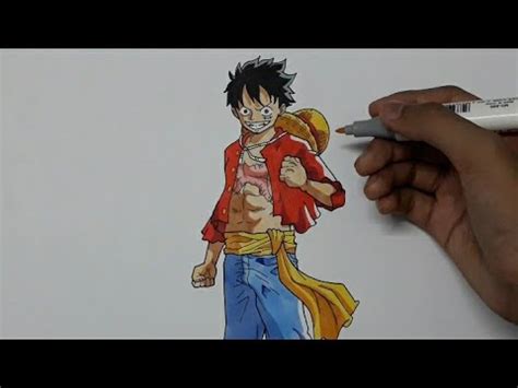 Hướng dẫn chi tiết cách vẽ luffy haki theo phong cách One Piece