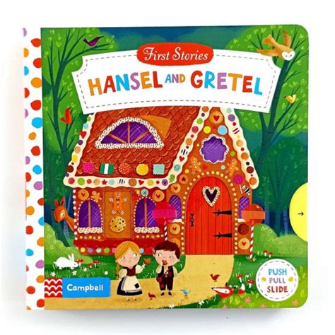 Jual Campbell First Stories Hansel And Gretel Push Pull Slide Board Book Shopee Indonesia