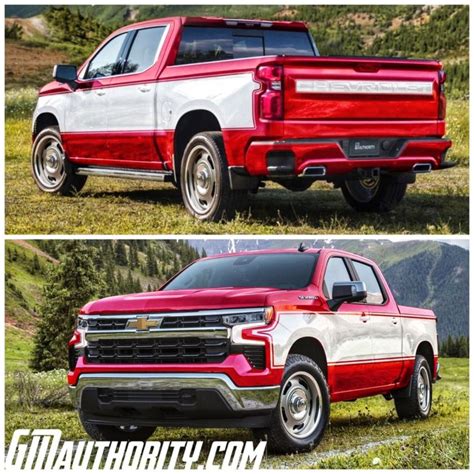 2 Tone Silverado Stylish Chevy Pickups