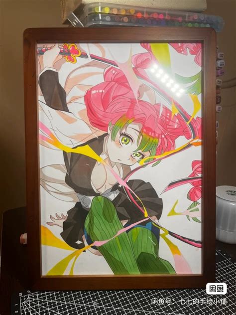 Demon Slayer Kanroji Mitsuri Hot Sexy Hand Drawing OWEN S COLLECTIONS