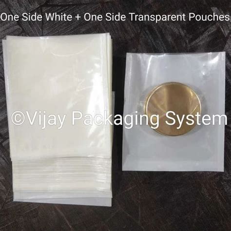 Plain White Milky Polyester Laminated Pouches At Rs Kg In Delhi