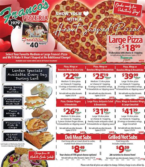 Pizza Coupons, Pizza Online Order & Party Pizza in Amherst, NY ...