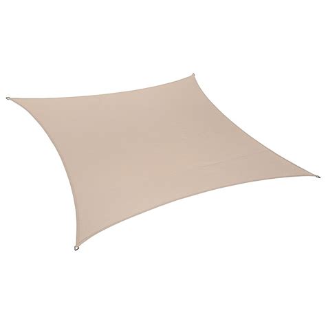 Coolaroo Coolhaven 12 Foot Square Shade Sail In Sahara Shade Sail