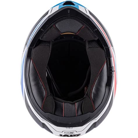 Givi X Challenger Shiver White Blue Red Flip Front Helmet Free Uk