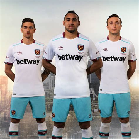 Nuevo West Ham Umbro Away Kit 2016 17 Marca De Gol