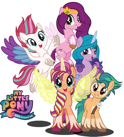 Mlp A New Generation Mane 5 G4 Version By Snowflakefrostyt On