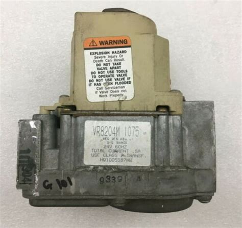 Honeywell VR8204M1075 HVAC Furnace Gas Valve Used FREE Shipping