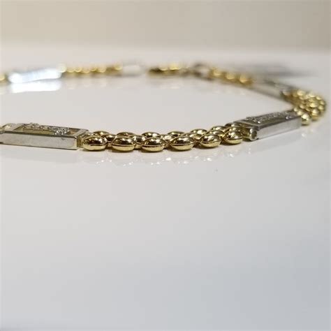 solid gold  gold bracelet  solid gold grailed