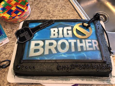 Big Brother Show Cake