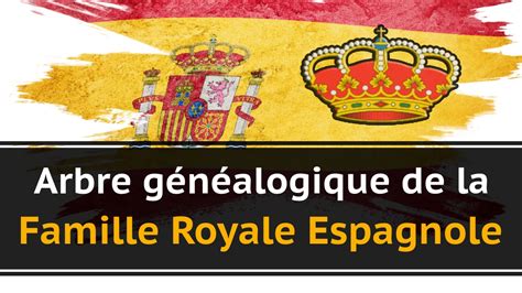 La Famille Royale Espagnole Arbre G N Alogique