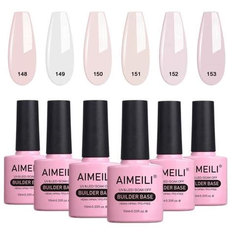 Vernis Ongles Gel Semi Permanent Aimeili Lot Color Mix Multi