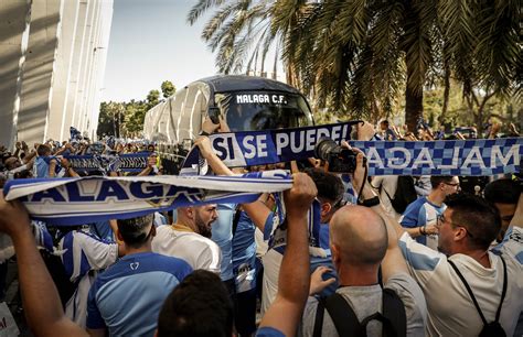 La afición del Málaga agota en un día todas las entradas para el