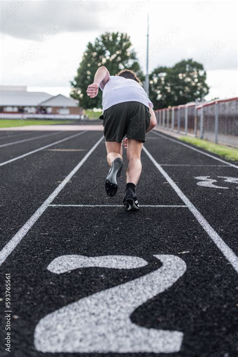 Track and field Practice Stock Photo | Adobe Stock