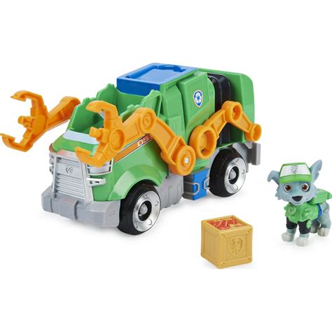 PAW Patrol, Rocky Deluxe Transforming Movie Vehicle - Walmart.com ...