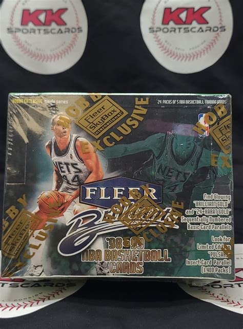 Fleer Brilliants Basketball Hobby Box Kk Sportscards